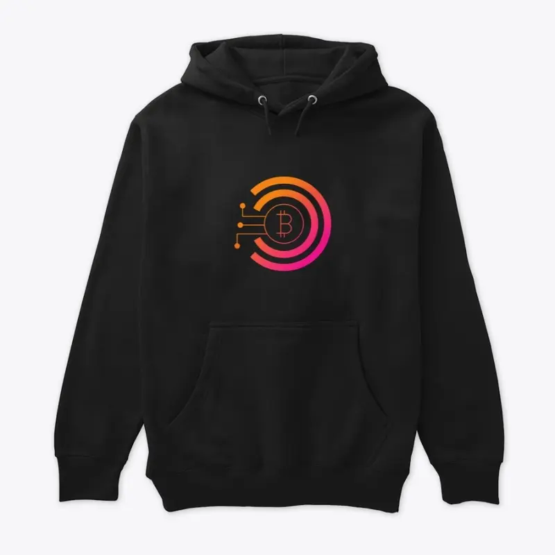 Unique Black/White Hoodie Btc-Future